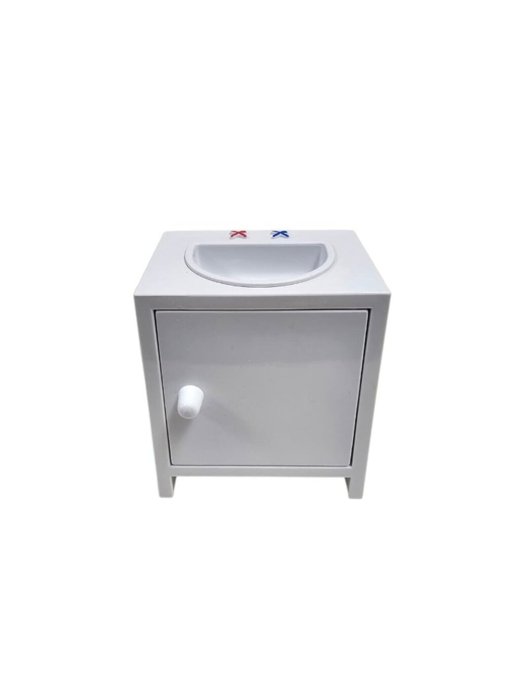 90s - 00s Ikea Lillabo Dollhouse Bathroom Furniture - Sink